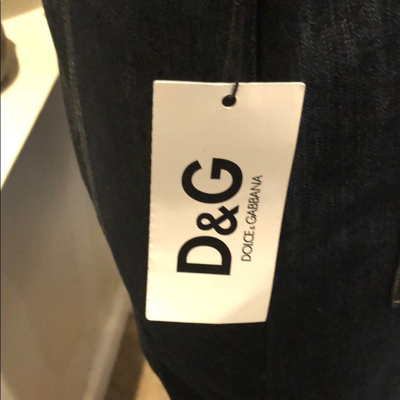 Vintage Dolce and Gabbana denim skirt uk 48 - Picture 4 of 5